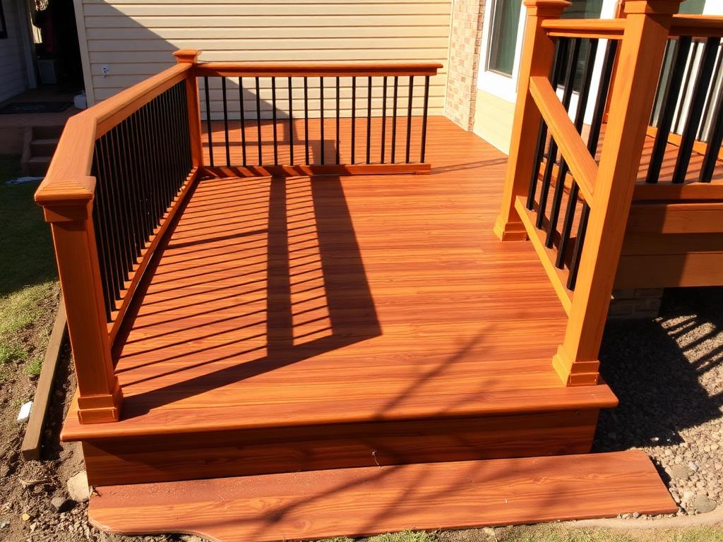 Reconstrução de deck — Depois
