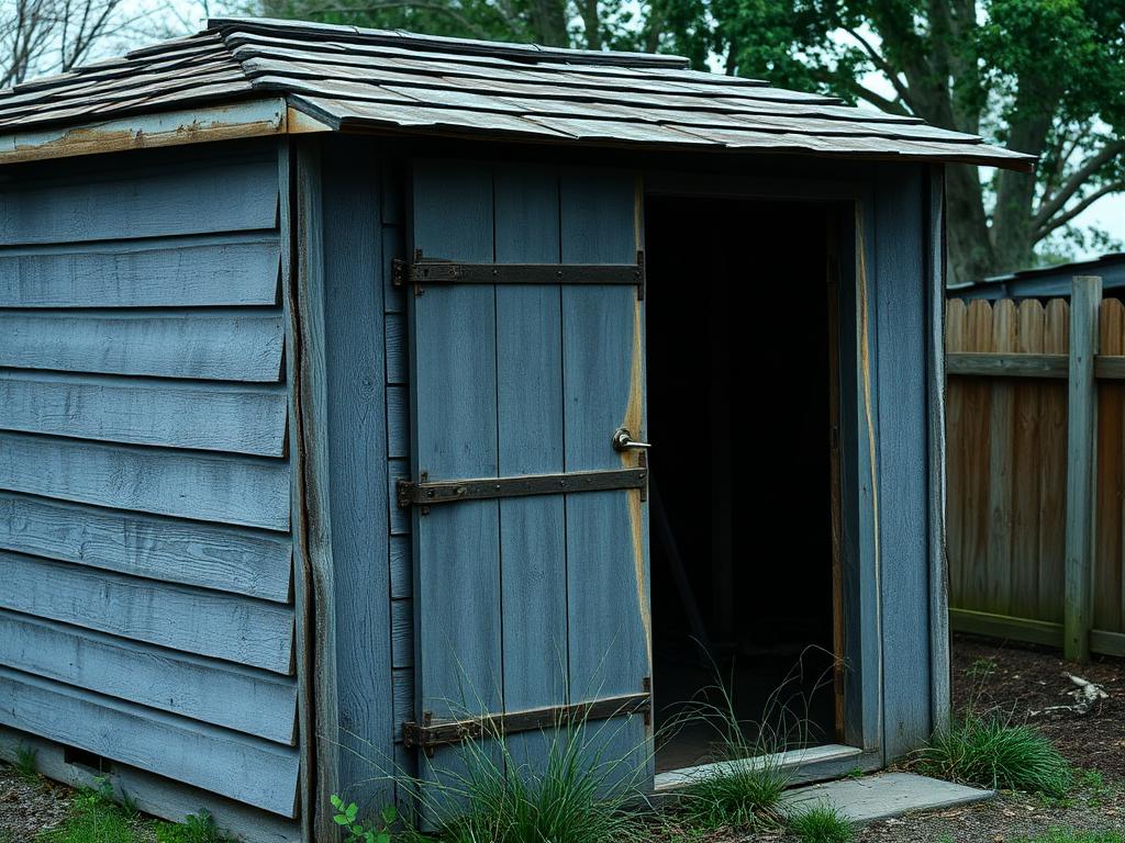 Reforma de shed — Antes