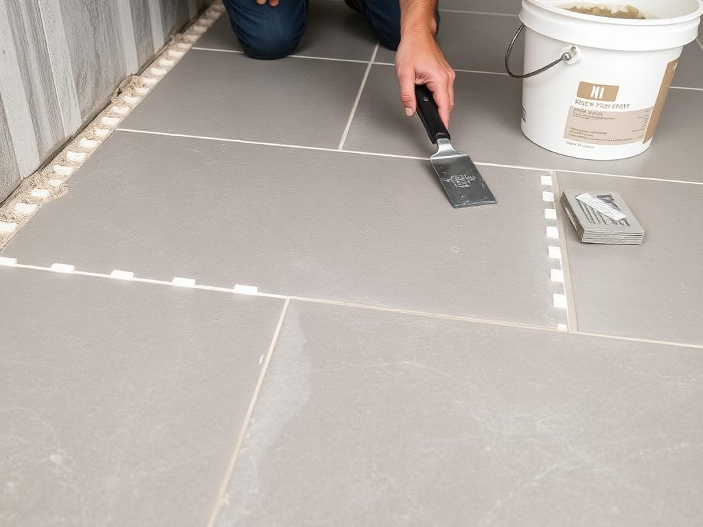 Assentamento de porcelanato